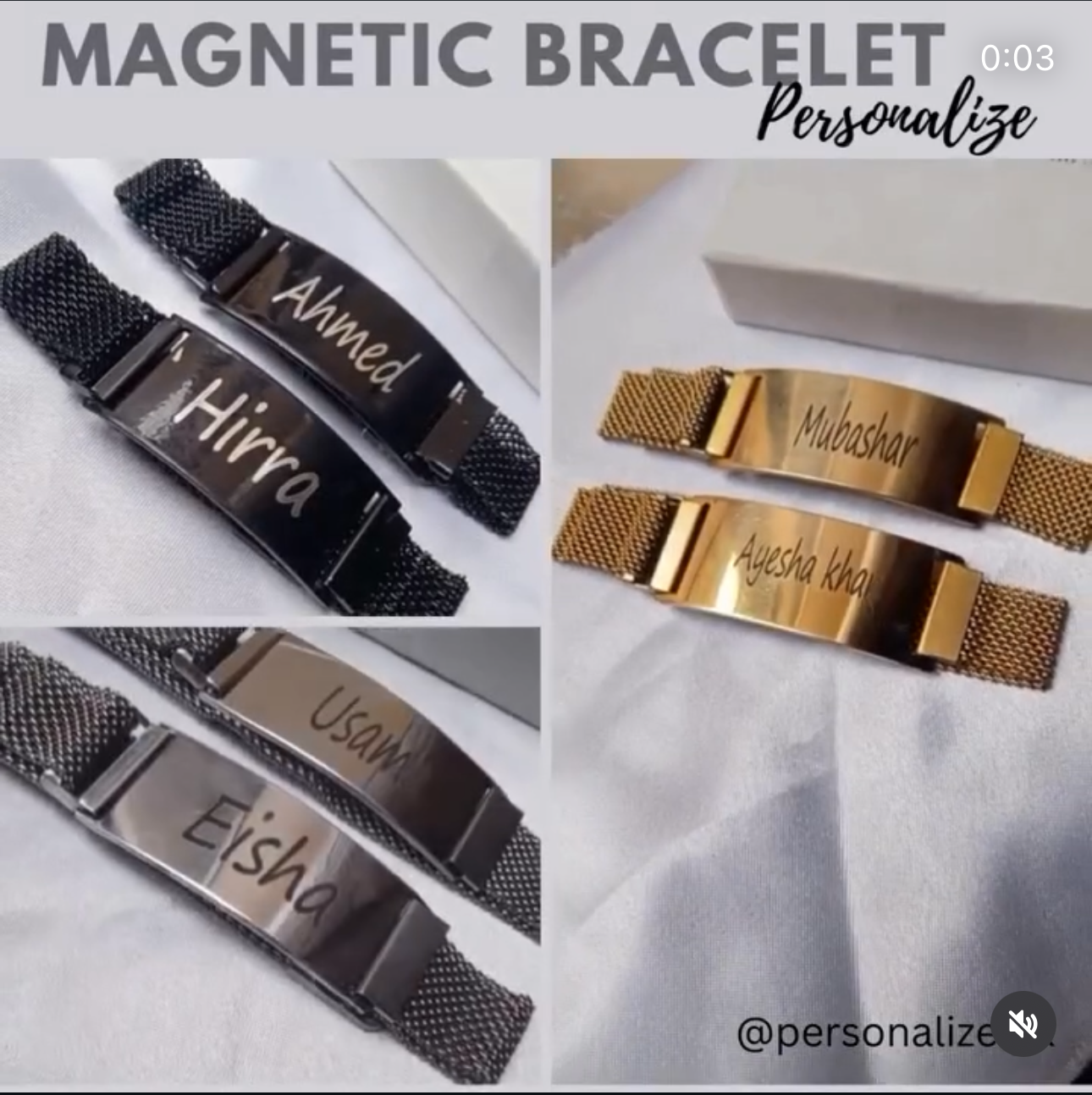 Magnet bracelet