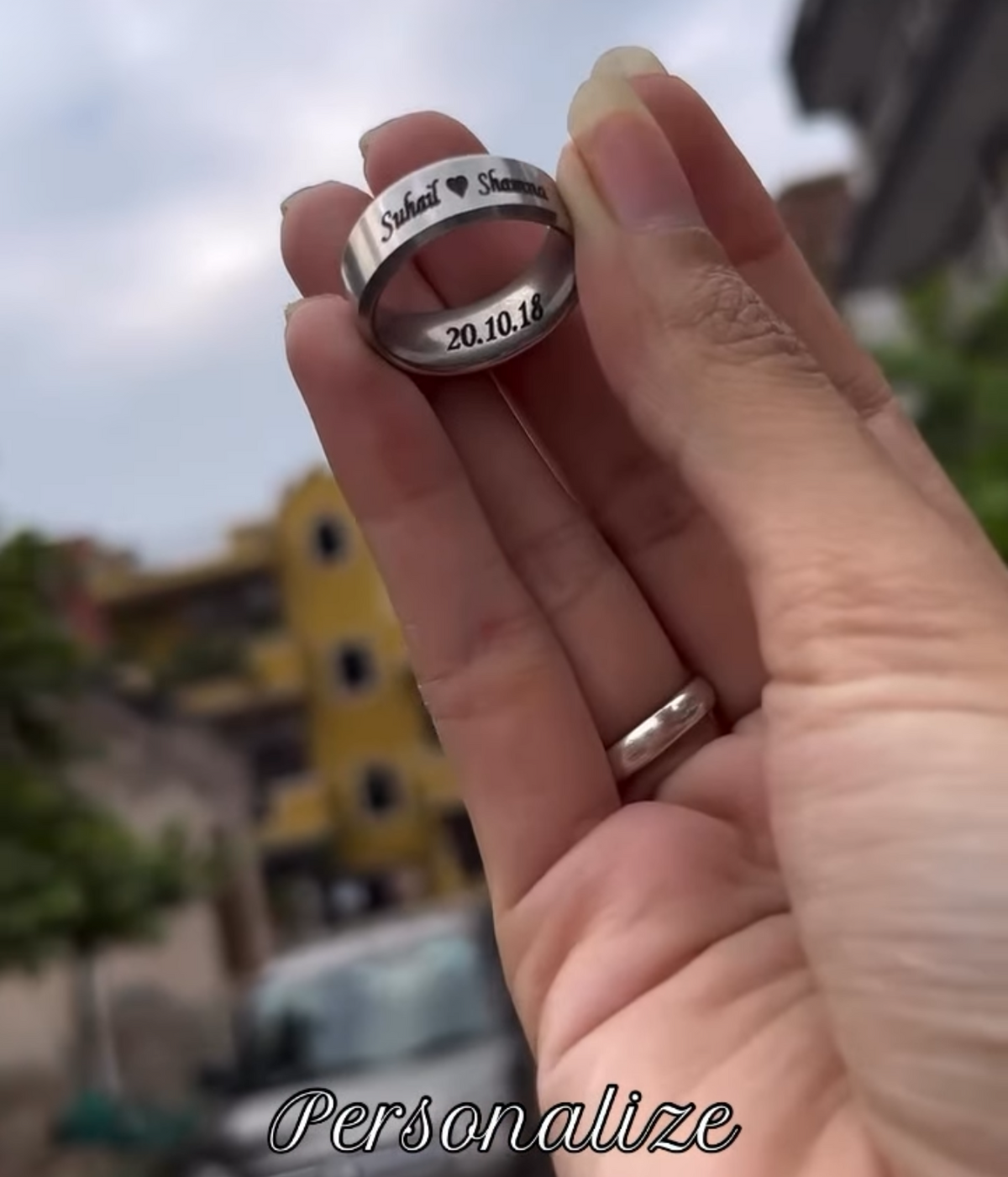 Single customise ring