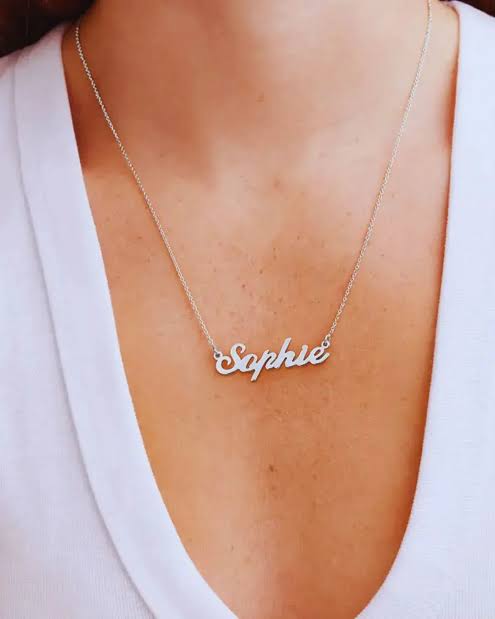 Name necklace